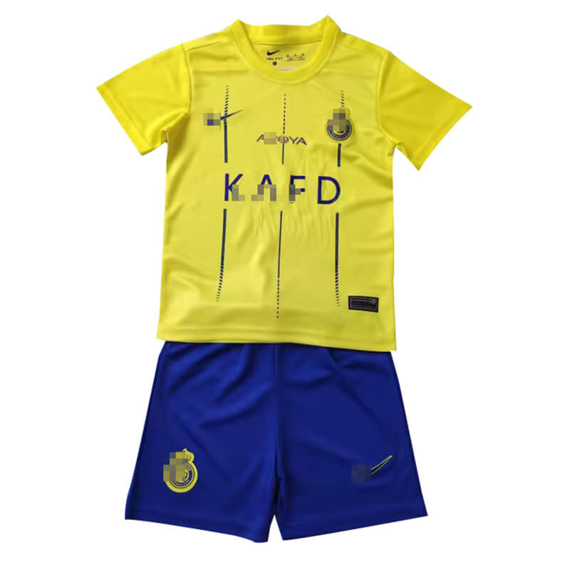 Camiseta Al-Nassr FC 2023/2024 Niño Kit Amarillo